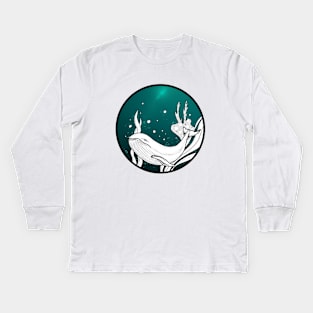 The Depths of the Ocean Kids Long Sleeve T-Shirt